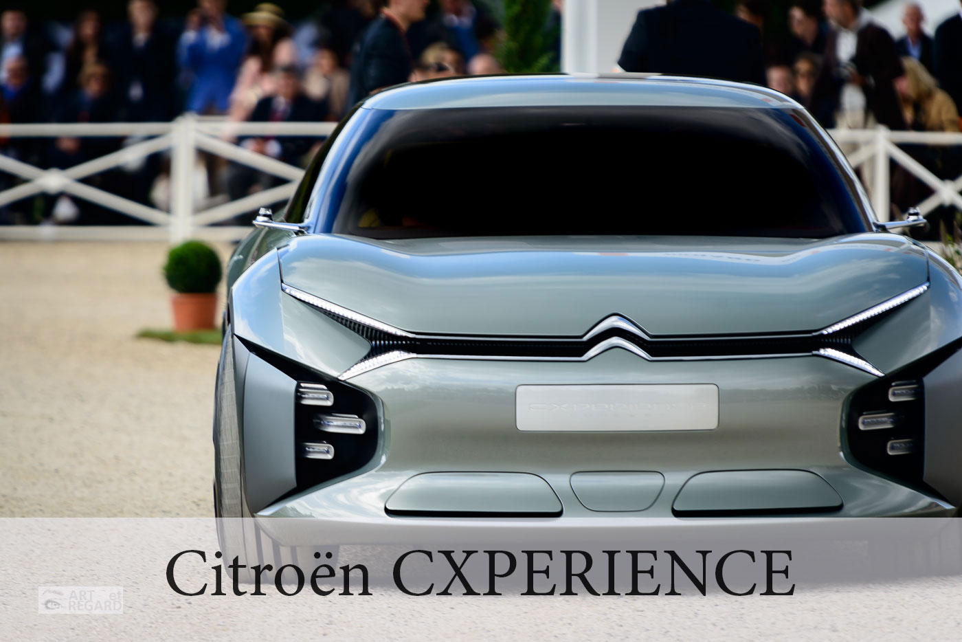 Présentation de la Citroën CXperience Concept à Chantilly
